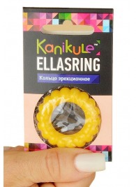 Цветное рельефное эрекционное кольцо Ellasring - Sitabella - в Новошахтинске купить с доставкой