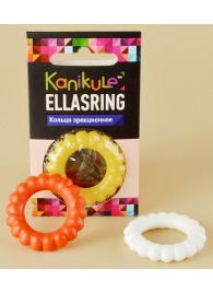 Цветное рельефное эрекционное кольцо Ellasring - Sitabella - в Новошахтинске купить с доставкой