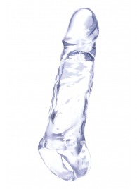 Прозрачная насадка-удлинитель Length Enhancer с подхватом - 16 см. - NMC - в Новошахтинске купить с доставкой