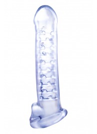 Прозрачная насадка-удлинитель Stretchy Touch - 18 см. - NMC - в Новошахтинске купить с доставкой