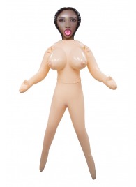 Телесная надувная секс-кукла с 3 любовными отверстиями - NMC - в Новошахтинске купить с доставкой