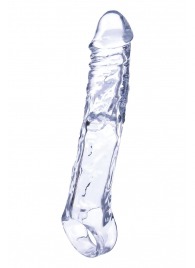 Прозрачная насадка-удлинитель Length Enhancer с подхватом - 22,3 см. - NMC - в Новошахтинске купить с доставкой