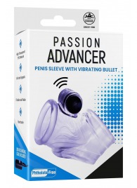 Прозрачная насадка на член Passion Advancer - NMC - в Новошахтинске купить с доставкой