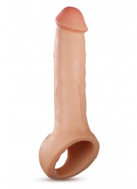 Телесная насадка-удлинитель Thrive 8.75 Inch Realistic Penis Extender Sleeve - 22,2 см. - Blush Novelties - в Новошахтинске купить с доставкой