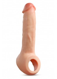 Телесная насадка-удлинитель Thrive 8.75 Inch Realistic Penis Extender Sleeve - 22,2 см. - Blush Novelties - в Новошахтинске купить с доставкой
