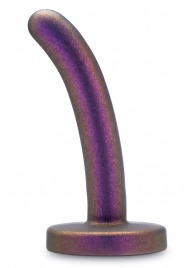 Фиолетовая насадка с гладкой поверхностью Surrender 4.75 Inch Beginner Pegging Dildo - 12 см. - Blush Novelties - купить с доставкой в Новошахтинске