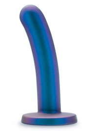 Синяя насадка с гладкой поверхностью Surrender 5.75 Inch Intermediate Pegging Dildo - 14,6 см. - Blush Novelties - купить с доставкой в Новошахтинске