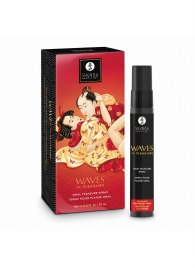 Оральный спрей Waves of Pleasure с ароматом клубники и шампанского - 20 мл. - Shunga - купить с доставкой в Новошахтинске