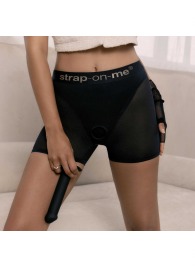 Трусики-шорты для фиксации насадок Strap-on-me Harness Lingerie Halo - size XS - Strap-on-me - купить с доставкой в Новошахтинске