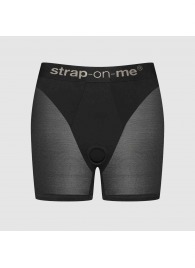 Трусики-шорты для фиксации насадок Strap-on-me Harness Lingerie Halo - size XS - Strap-on-me - купить с доставкой в Новошахтинске