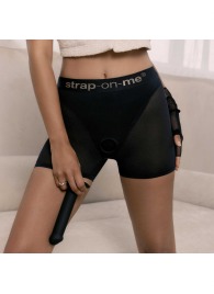 Трусики-шорты для фиксации насадок Strap-on-me Harness Lingerie Halo - size M - Strap-on-me - купить с доставкой в Новошахтинске