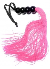 Розовая силиконовая плеть - 35,5 см. - Boys of Toys - купить с доставкой в Новошахтинске