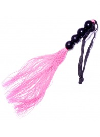 Розовая силиконовая плеть - 35,5 см. - Boys of Toys - купить с доставкой в Новошахтинске