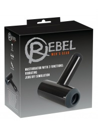 Черный мастурбатор с удобной ручкой Masturbator with 2 Functions - Orion - в Новошахтинске купить с доставкой