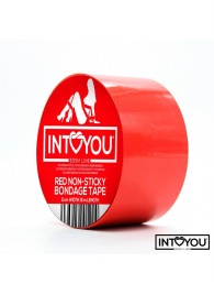 Красный скотч для фиксации Non-Sticky Bondage Tape - 15 м. - Intoyou - купить с доставкой в Новошахтинске