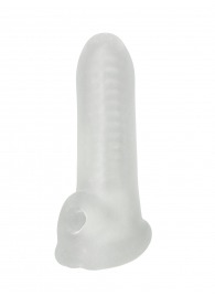 Белый фаллоудлинитель Striker - 13,5 см. - Lola Games - в Новошахтинске купить с доставкой