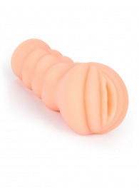 Телесный мастурбатор-вагина с эрекционными кольцами в комплекте - Sexy Girl - в Новошахтинске купить с доставкой