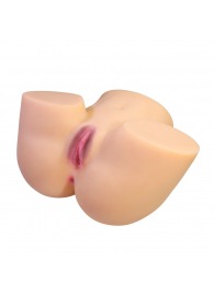 Телесный мастурбатор Liora с 2 любовными тоннелями - Baile - в Новошахтинске купить с доставкой