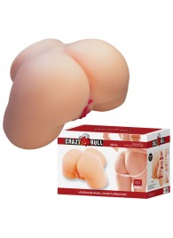 Телесный мастурбатор с 2 любовными отверстиями Olivia - Baile - в Новошахтинске купить с доставкой