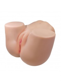 Телесный мастурбатор Julia с 2 любовными тоннелями - Baile - в Новошахтинске купить с доставкой