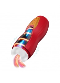 Интерактивный мастурбатор Solara с нагревом, вибрацией и поступательными движениями - Shots Media BV - в Новошахтинске купить с доставкой