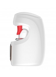 Белый мастурбатор с язычком и возвратно-поступательными движениями - Secwell - в Новошахтинске купить с доставкой