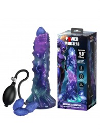 Фиолетовый яйцеродящий фаллоимитатор Duskwalker Sentinal на присоске - 22,4 см. - Baile - купить с доставкой в Новошахтинске