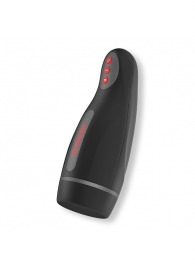 Черный автоматический мастурбатор с управлением через приложение - Oninder - в Новошахтинске купить с доставкой