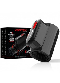 Черный автоматический мастурбатор с режимами поступательных движений и ротации - JAMYJOB - в Новошахтинске купить с доставкой