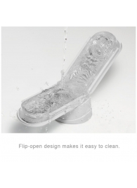 Белый мастурбатор FLIP 0 (ZERO) - Tenga - в Новошахтинске купить с доставкой