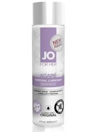 Женский лубрикант на водной основе JO AGAPE LUBRICANT ORIGINAL - 120 мл. - System JO - купить с доставкой в Новошахтинске