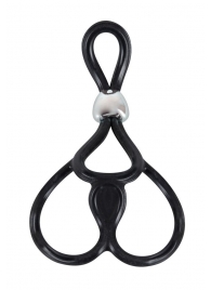 Лассо с подхватом мошонки Triple Ball-und Cockring - Orion - в Новошахтинске купить с доставкой