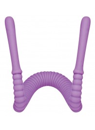 Фиолетовый гибкий фаллоимитатор Intimate Spreader для G-стимуляции - Orion