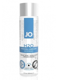 Охлаждающий лубрикант на водной основе JO Personal Lubricant H2O COOLING - 120 мл. - System JO - купить с доставкой в Новошахтинске