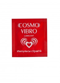 Пробник женского стимулирующего лубриканта на силиконовой основе Cosmo Vibro - 3 гр. - Биоритм - купить с доставкой в Новошахтинске