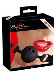 Средний силиконовый кляп-шар на регулируемых ремешках - Orion - купить с доставкой в Новошахтинске