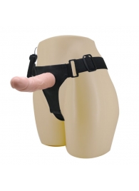 Реалистичный страпон-фаллоимитатор на трусиках Ultra Passionate Harness - 15 см. - Baile - купить с доставкой в Новошахтинске