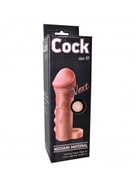 Фаллоудлинитель с кольцом COCK size M - 15 см. - LOVETOY (А-Полимер) - в Новошахтинске купить с доставкой