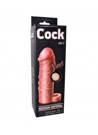 Фаллоудлинитель с кольцом COCK size L - 16,5 см. - LOVETOY (А-Полимер) - в Новошахтинске купить с доставкой