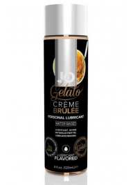 Лубрикант с ароматом крем-брюле JO GELATO CREME BRULEE - 120 мл. - System JO - купить с доставкой в Новошахтинске