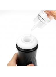 Мастурбатор с регулируемой плотностью обхвата Custom Strength CUP Twist Ripple - Tenga - в Новошахтинске купить с доставкой