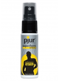 Спрей-пролонгатор длительного действия pjur SUPERHERO Strong Spray - 20 мл. - Pjur - купить с доставкой в Новошахтинске