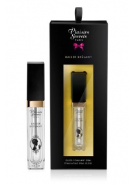 Стимулирующий блеск для губ Baiser Brulant Gloss Plaisirs Secrets - 7 мл. - Plaisir Secret - купить с доставкой в Новошахтинске