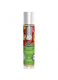 Смазка с ароматом тропических фруктов JO Flavored Tropical Passion - 30 мл. - System JO - купить с доставкой в Новошахтинске