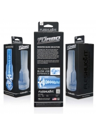 Мастурбатор Fleshlight Turbo - Trust Blue Ice - Fleshlight - в Новошахтинске купить с доставкой