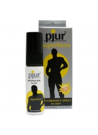 Пролонгирующий мужской спрей pjur SUPERHERO spray - 20 мл. - Pjur - купить с доставкой в Новошахтинске