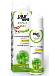 Регенирирующий лубрикант с гиалуроновой кислотой pjur MED Repair glide - 100 мл. - Pjur - купить с доставкой в Новошахтинске