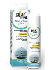 Нейтральный лубрикант на водной основе pjur MED Natural glide - 100 мл. - Pjur - купить с доставкой в Новошахтинске