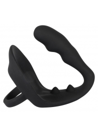 Эрекционное кольцо с подхватом мошонки и анальным отростком для воздействия на простату - Orion - в Новошахтинске купить с доставкой