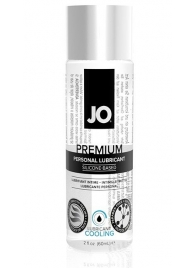 Охлаждающий лубрикант на силиконовой основе JO Personal Premium Lubricant Cooling - 60 мл. - System JO - купить с доставкой в Новошахтинске